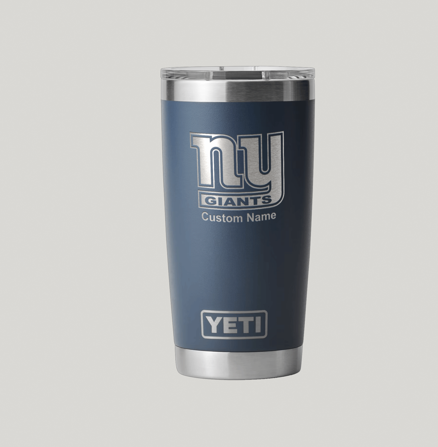Personalized New York Giants Yeti 20 oz Rambler Tumbler - Image 4
