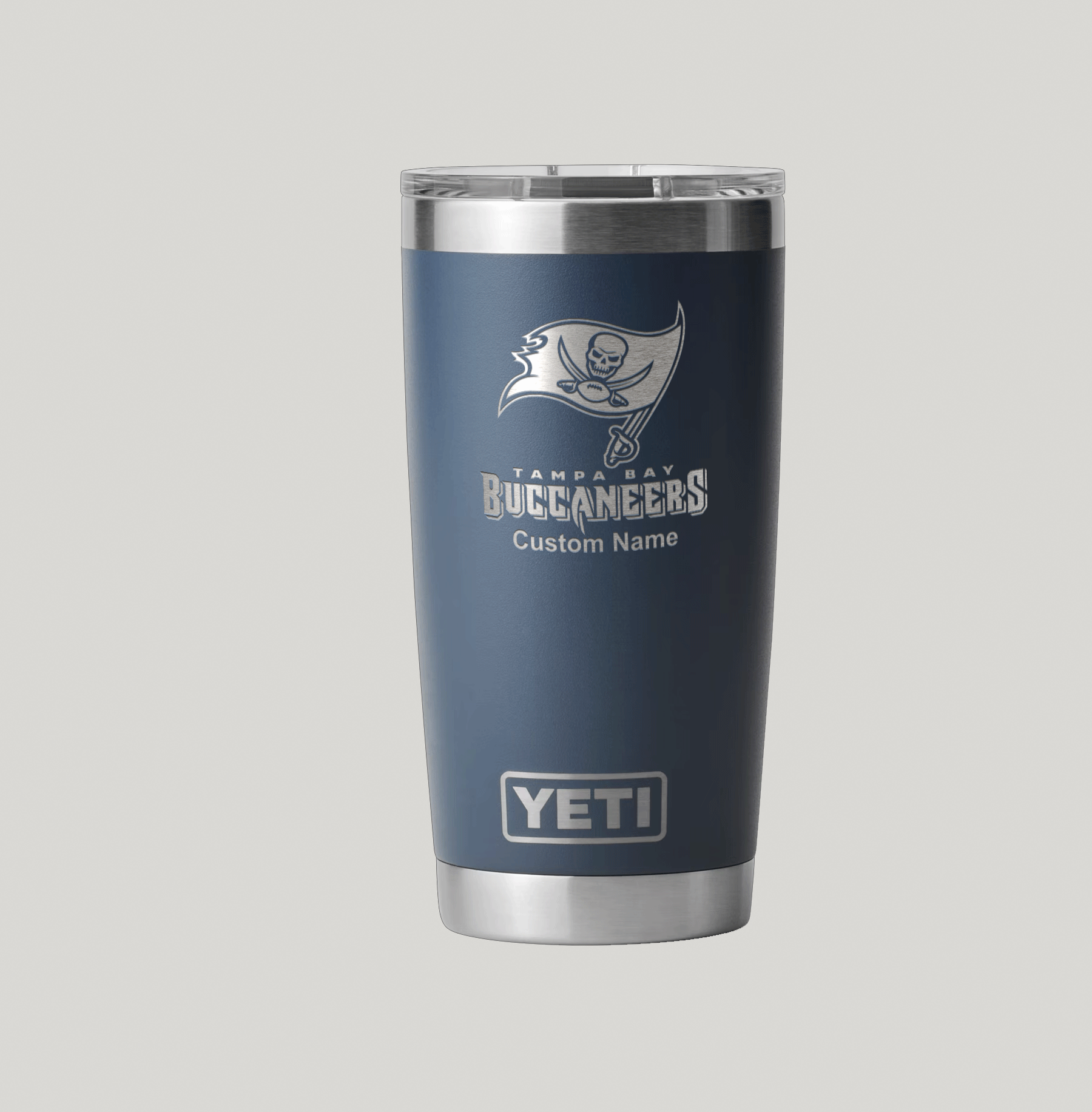 Personalized Tampa Bay Buccaneers Yeti 20 oz Rambler Tumbler - Image 3