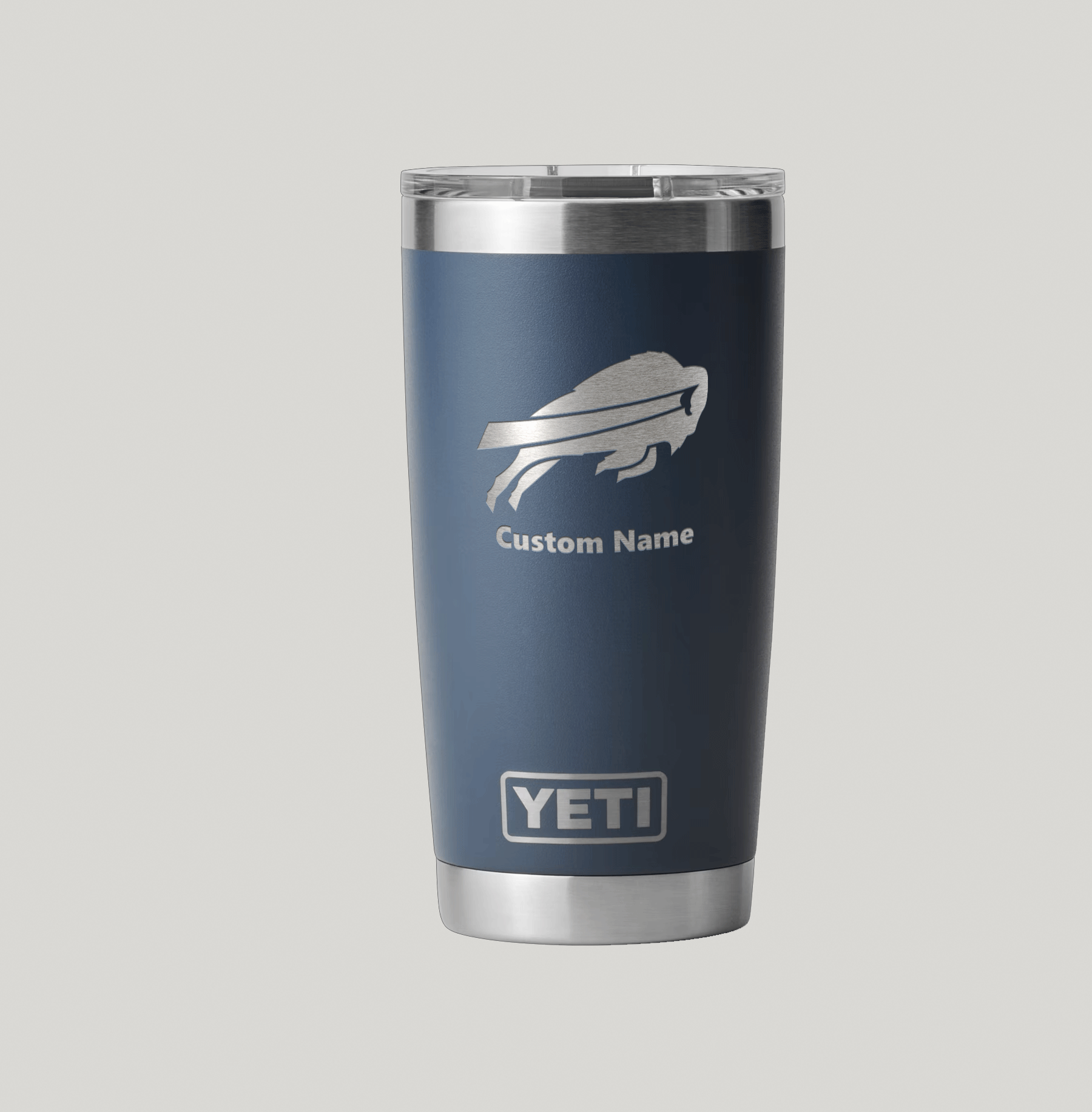 Personalized Buffalo Bills Yeti 20 oz Rambler Tumbler - Image 3