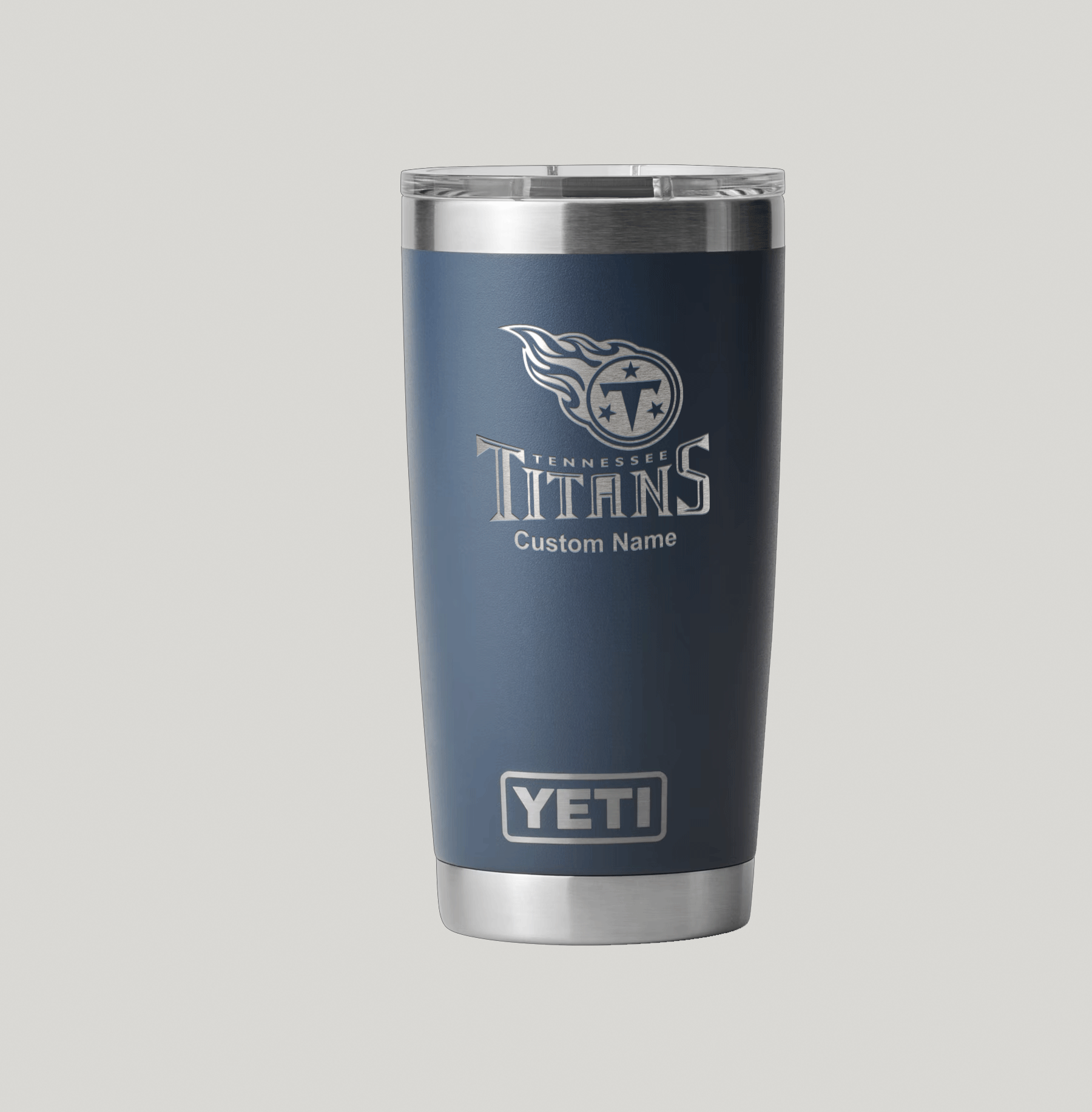 Personalized Tennessee Titans Yeti 20 oz Rambler Tumbler - Image 4