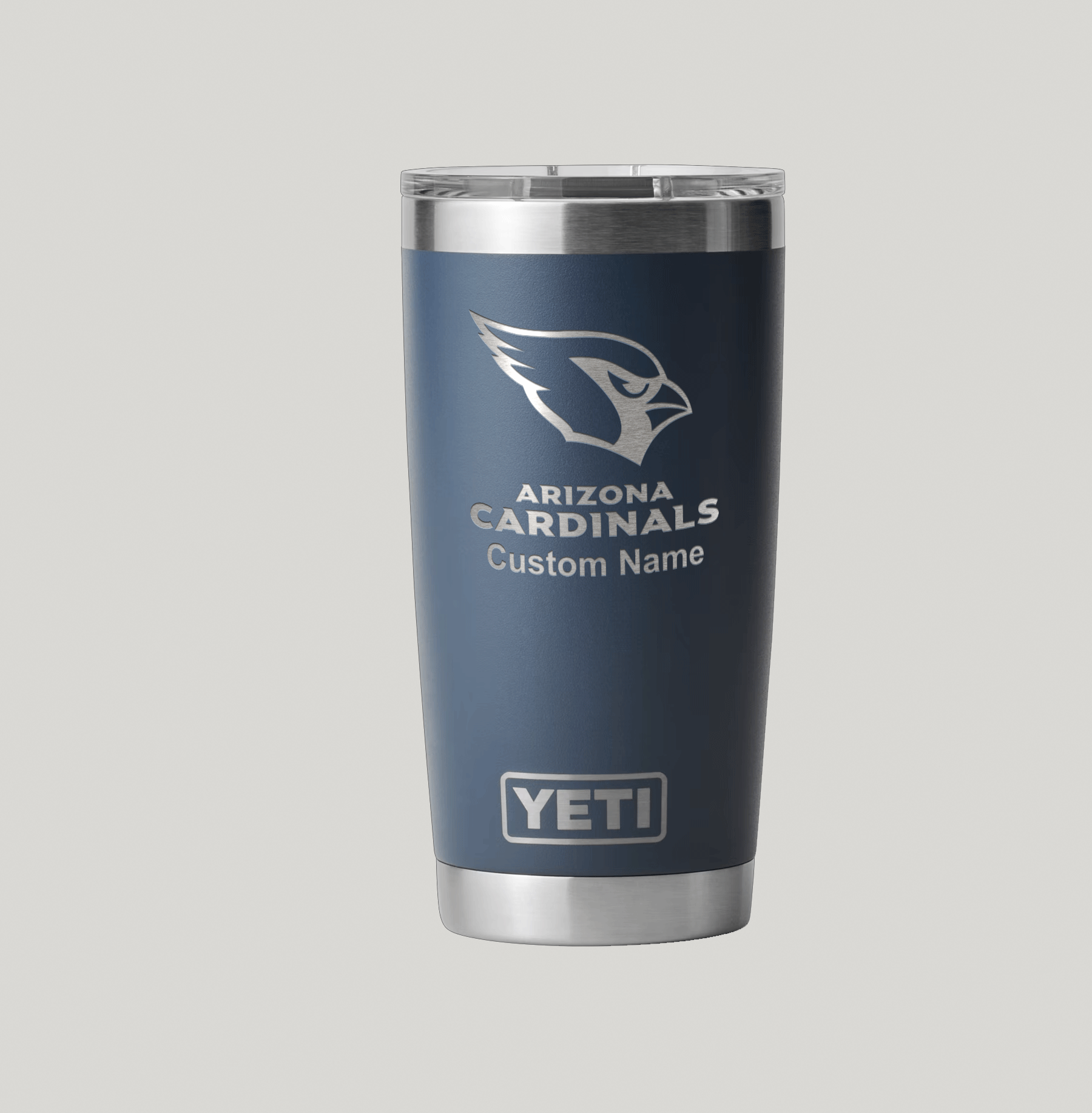 Personalized Arizona Cardinals Yeti 20 oz Rambler Tumbler - Image 3