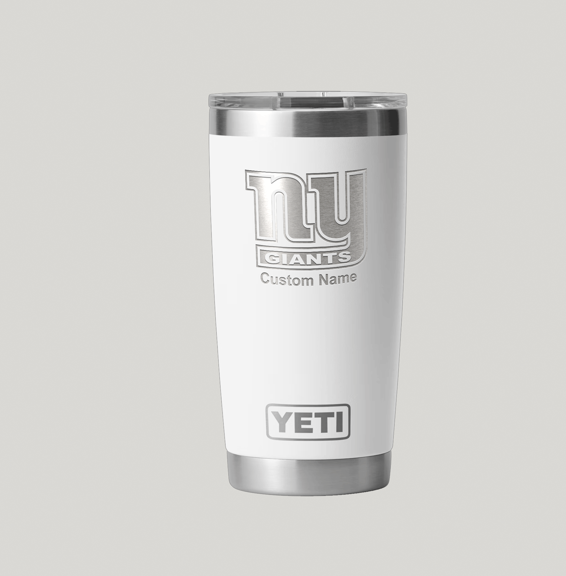 Personalized New York Giants Yeti 20 oz Rambler Tumbler - Image 2