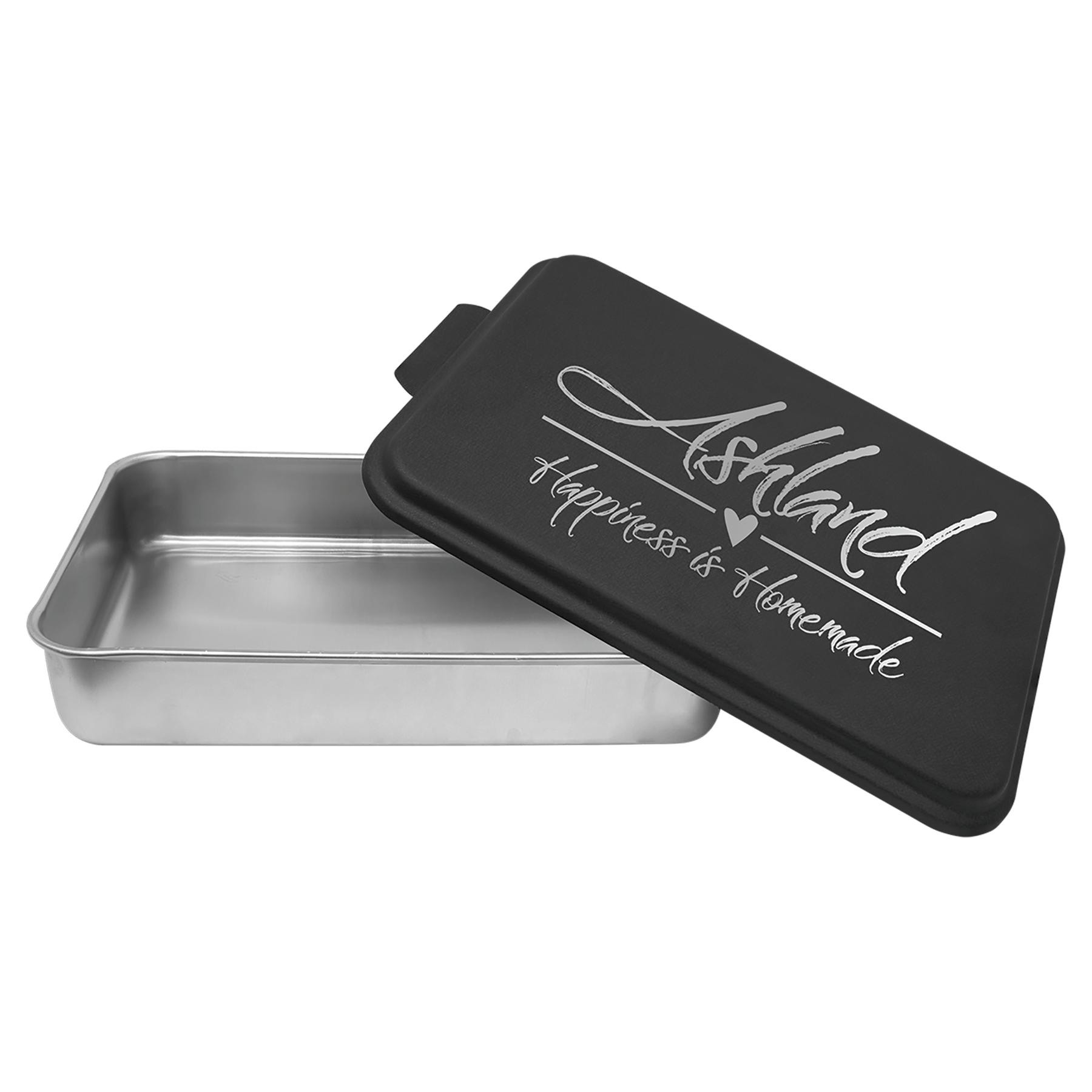 Aluminum Cake Pan with Lid - Image 2