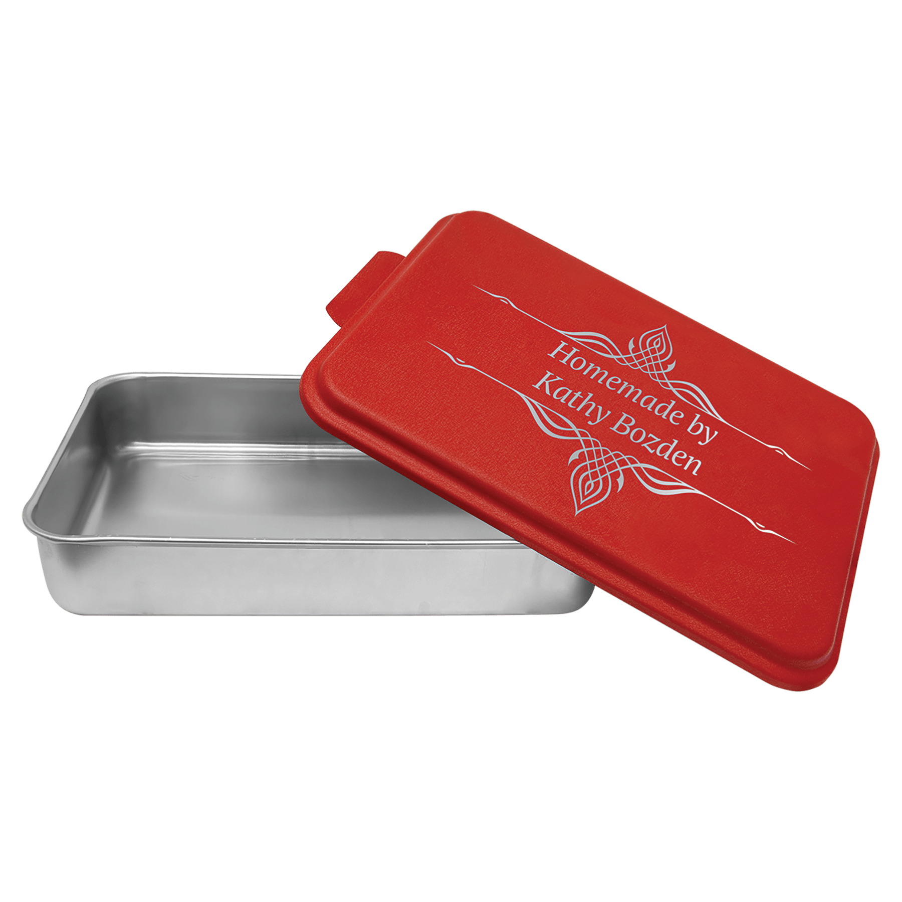 Aluminum Cake Pan with Lid - Image 6