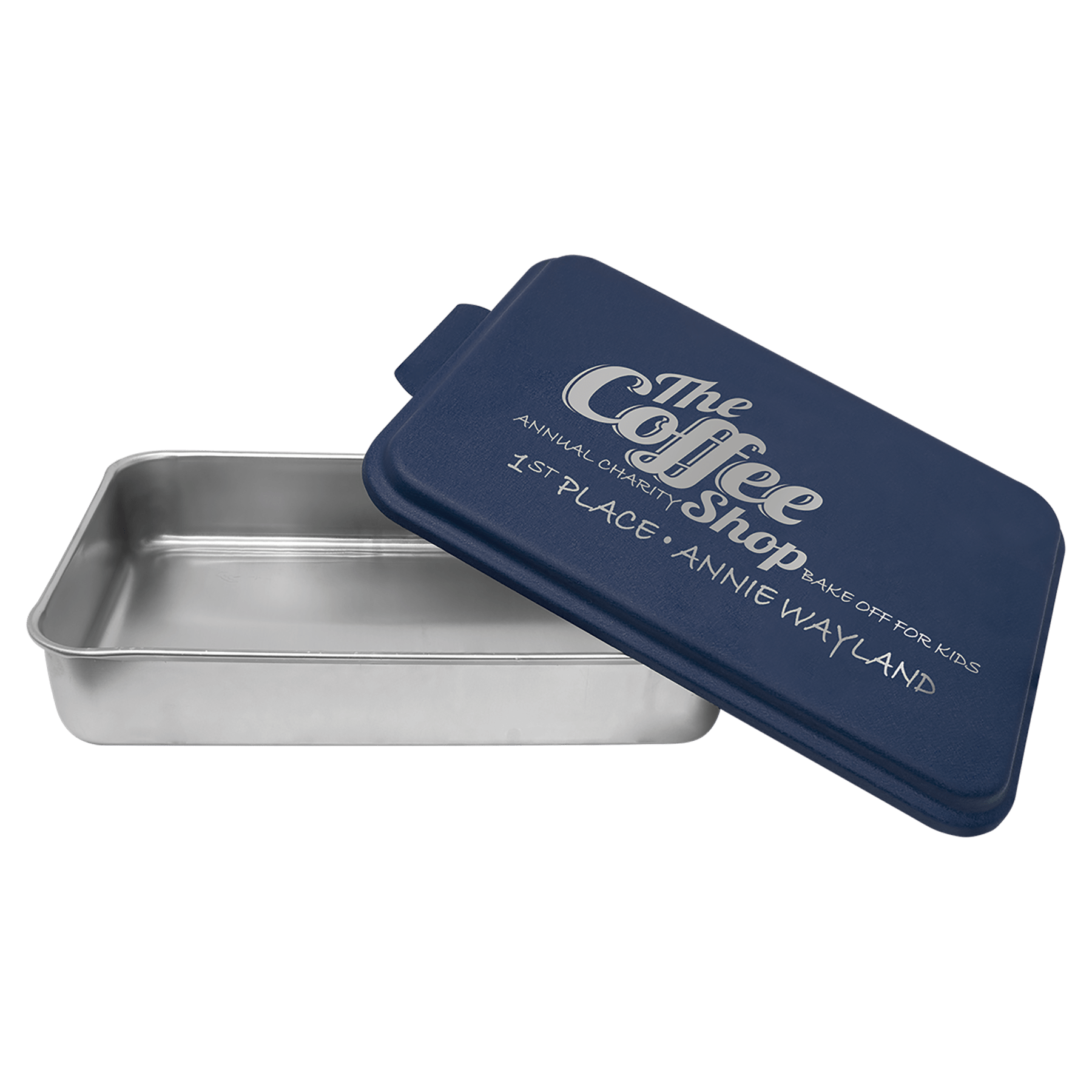 Aluminum Cake Pan with Lid - Image 4