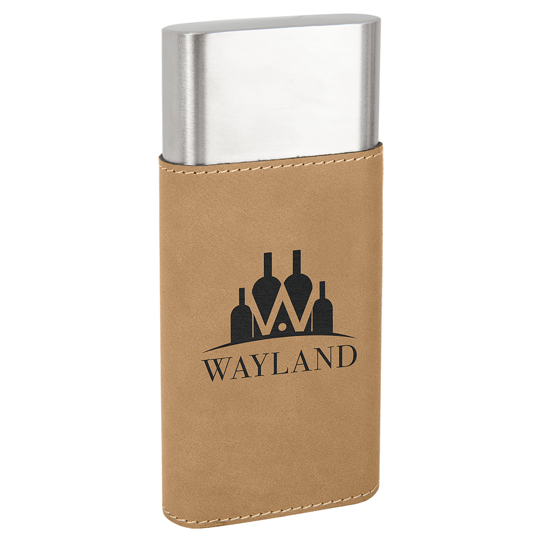 Leatherette Cigar Case with Cutter (Multiple Color Options) - Image 3