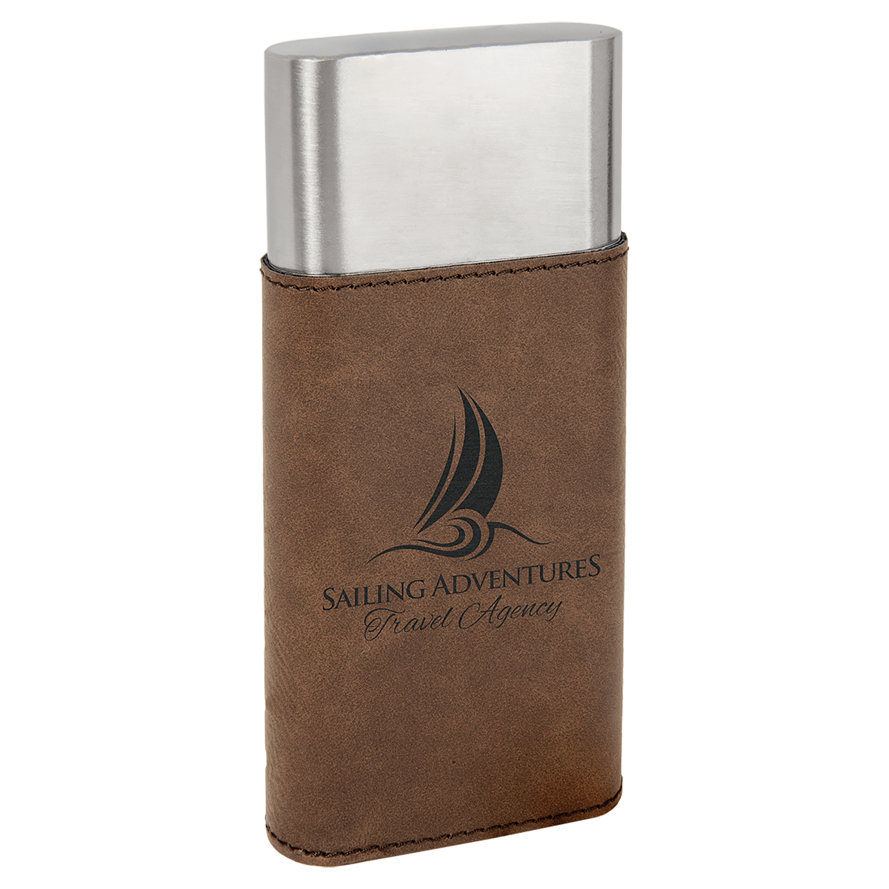 Leatherette Cigar Case with Cutter (Multiple Color Options) - Image 4