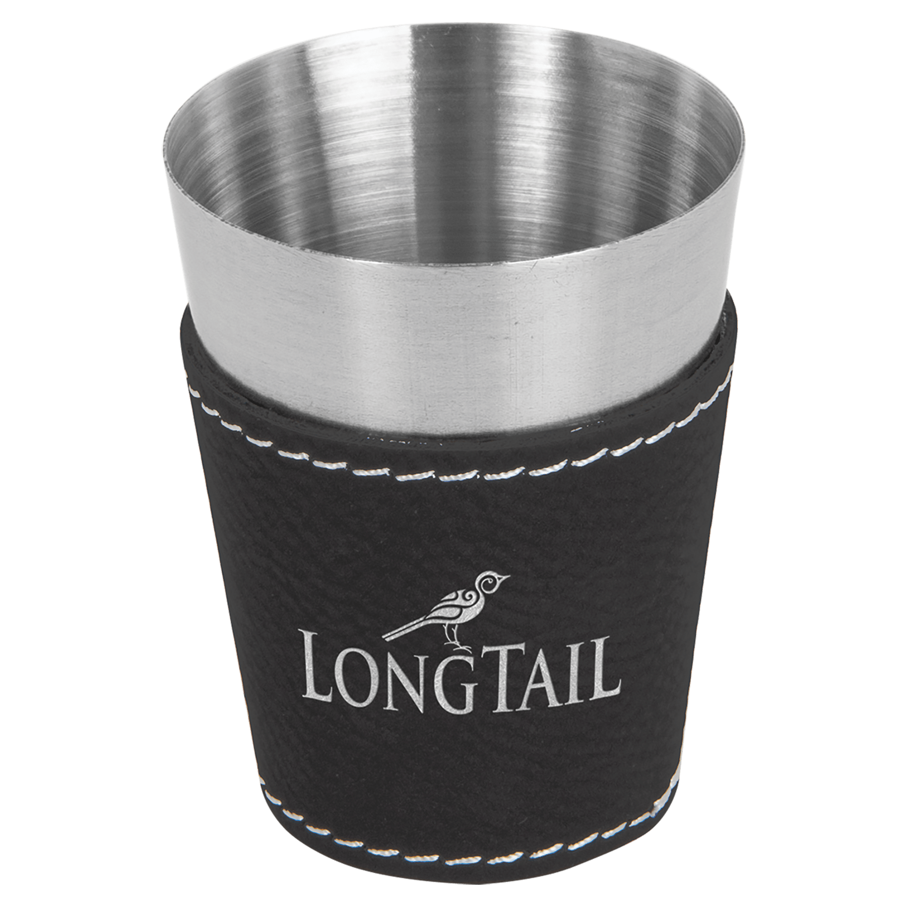 Laserable Leatherette & Stainless Steel Shot Glass (Multiple Color Options) - Image 7