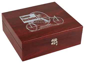 Rosewood Finish Martini Set - Image 2