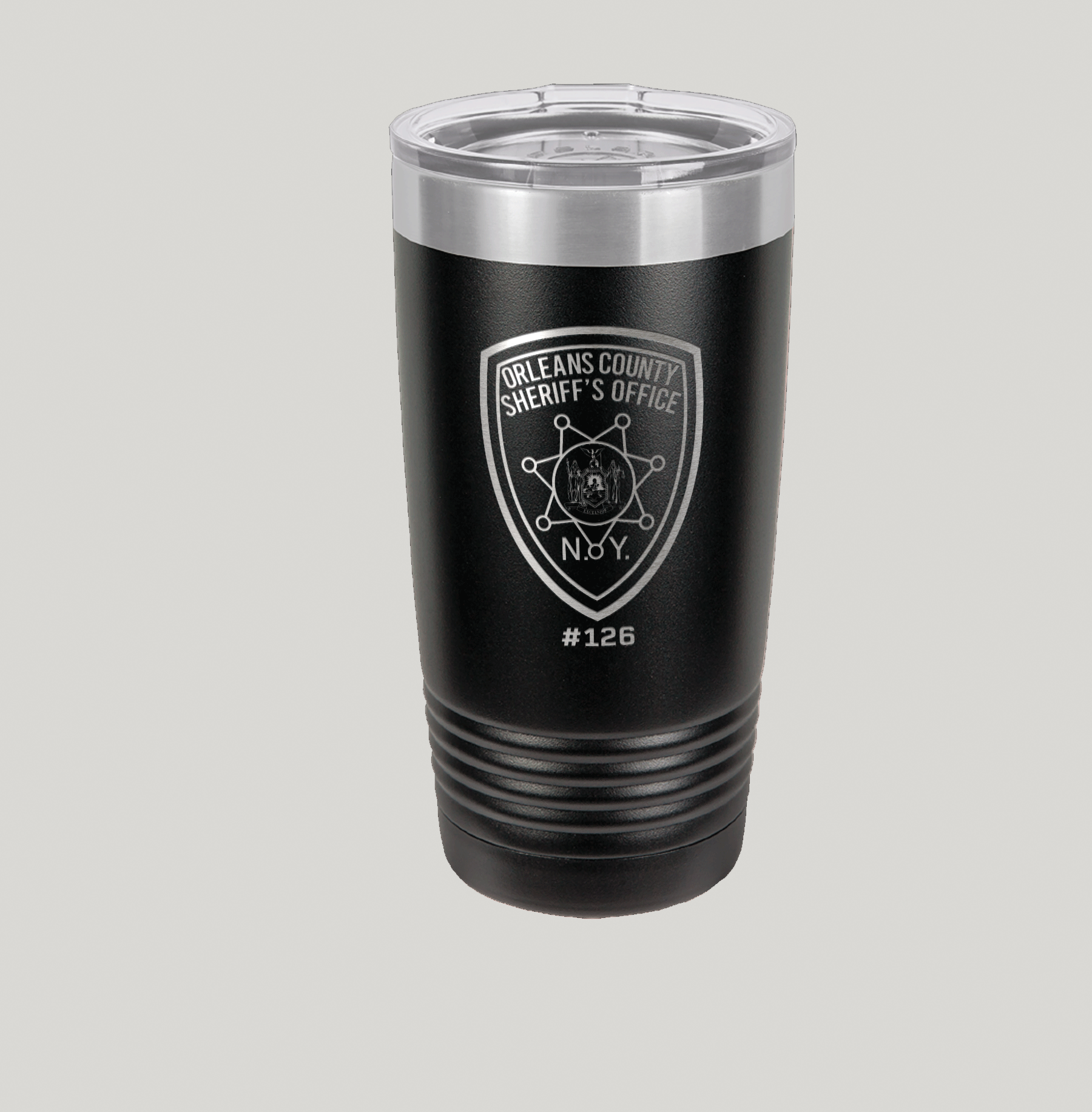 Orleans County Sheriff's Polar Camel 20 oz Rambler Tumbler - Image 9