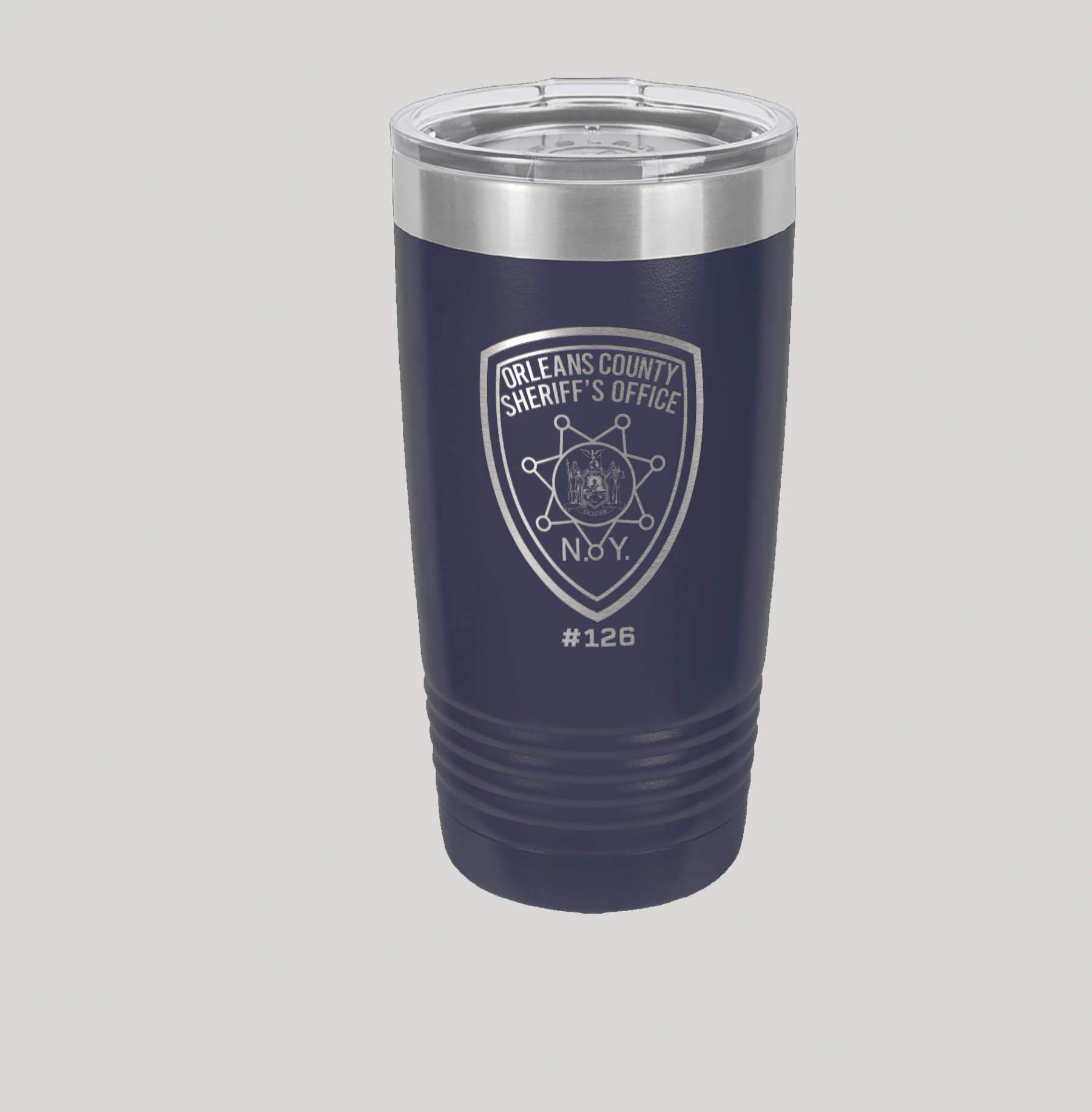 Orleans County Sheriff's Polar Camel 20 oz Rambler Tumbler - Image 10