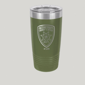 Orleans County Sheriff's Polar Camel 20 oz Rambler Tumbler