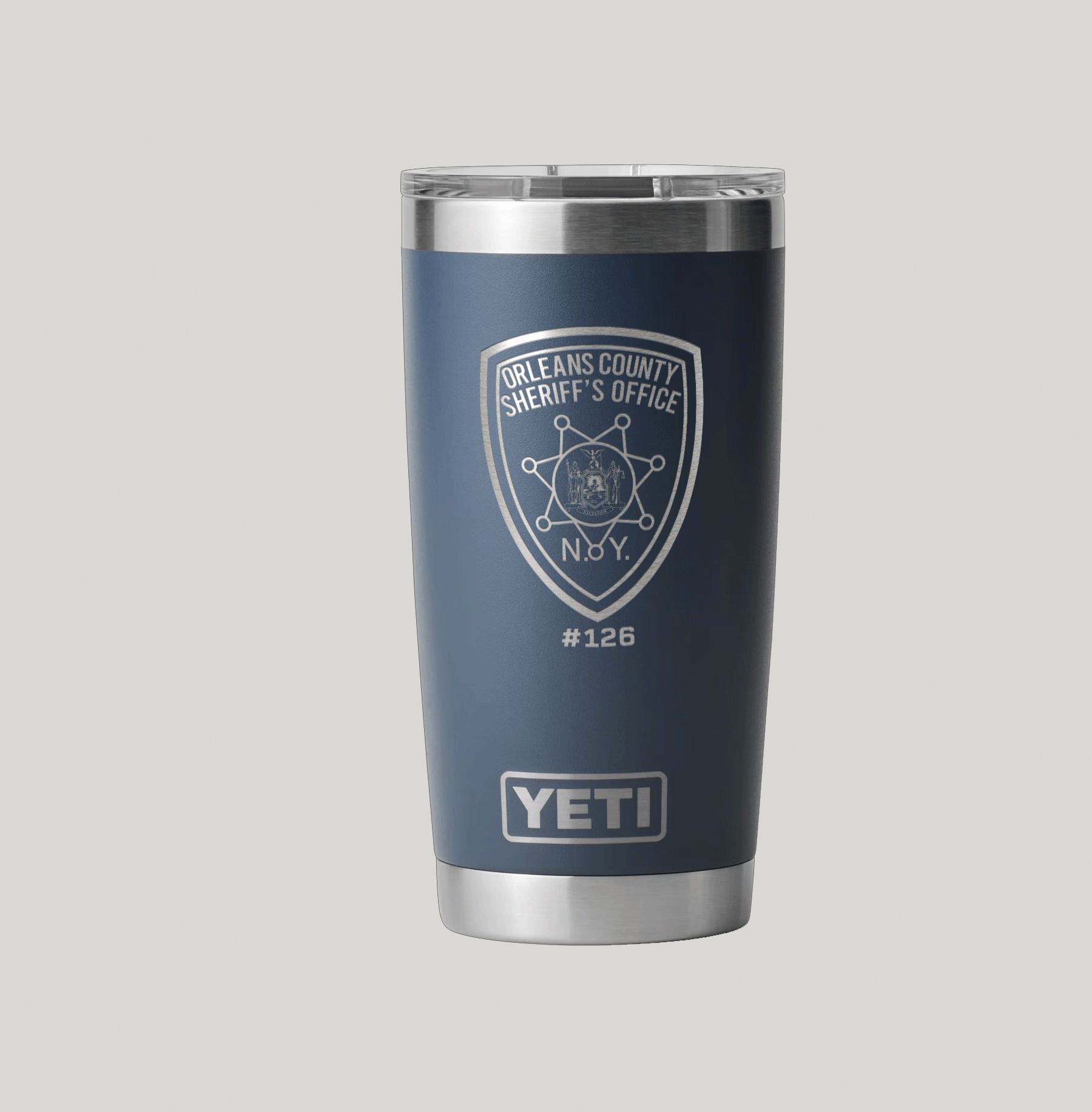 Orleans County Sheriff's Yeti 20 oz Rambler Tumbler - Image 8