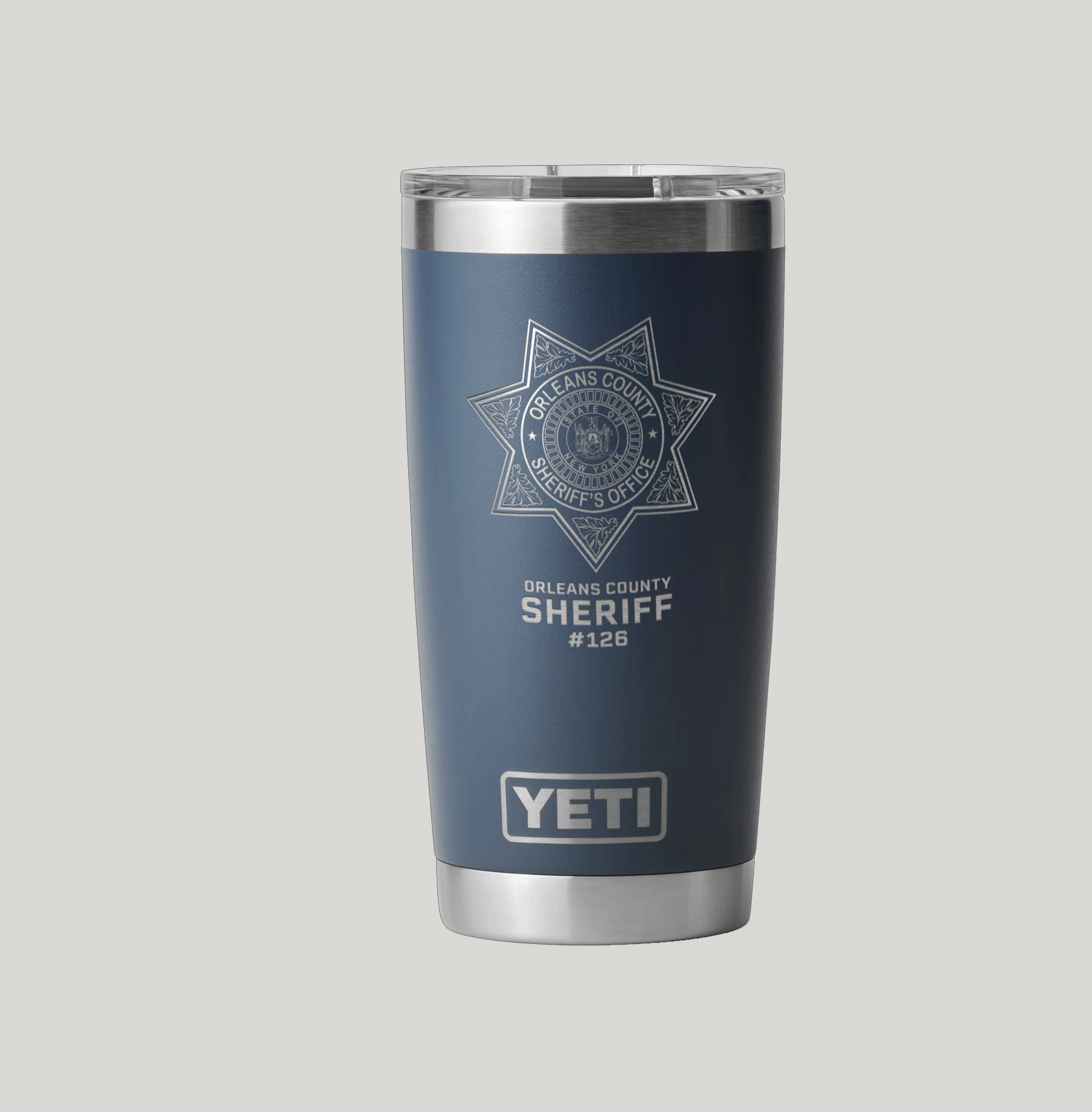 Orleans County Sheriff's Yeti 20 oz Rambler Tumbler
