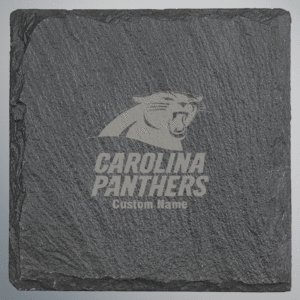 Carolina Panthers Square Slate Coaster - Set of 4