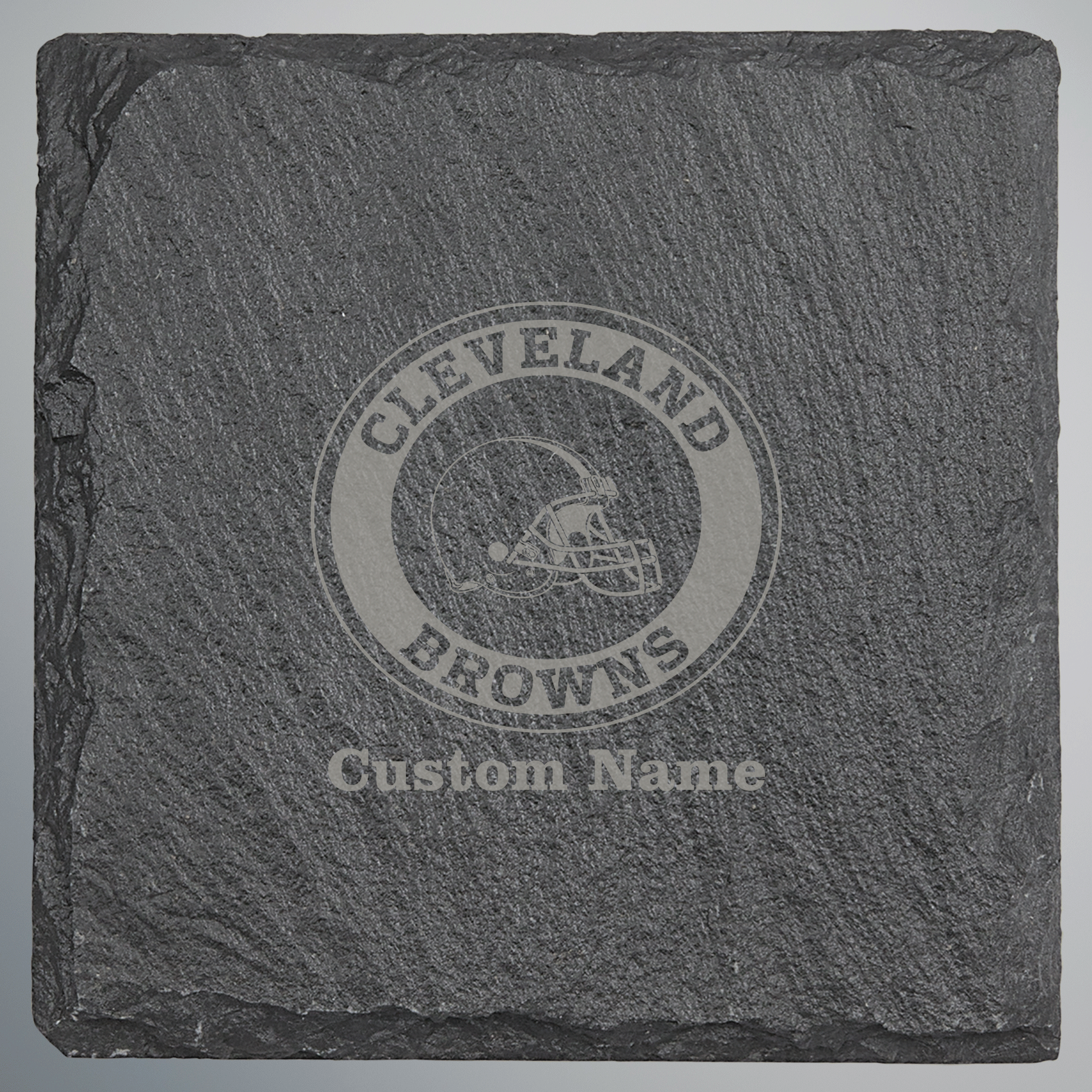 Cleveland Browns Square Slate Coaster - Set of 4