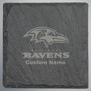 Baltimore Ravens Square Slate Coaster - Set of 4