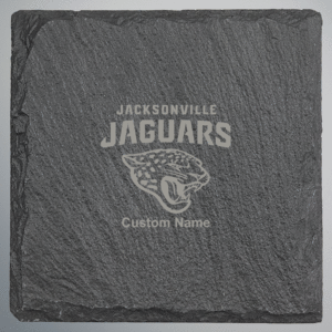 Jacksonville Jaguars Square Slate Coaster - Set of 4