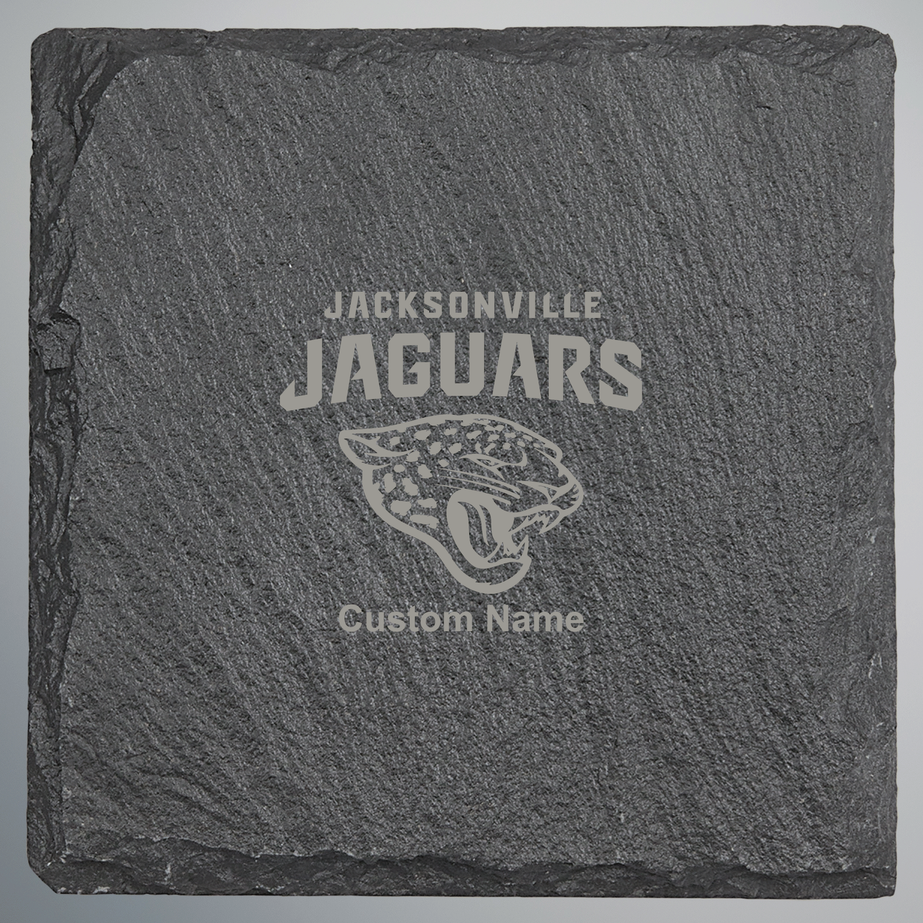 Jacksonville Jaguars Square Slate Coaster - Set of 4