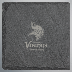 Minnesota Vikings Square Slate Coaster - Set of 4