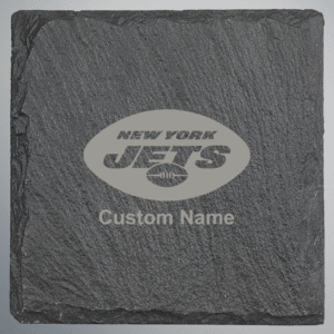 New York Jets Square Slate Coaster - Set of 4