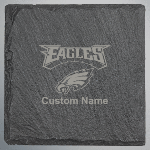 Philadelphia Eagles Square Slate Coaster - Set of 4