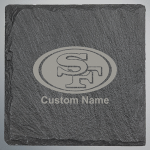 San Francisco 49ers Square Slate Coaster - Set of 4