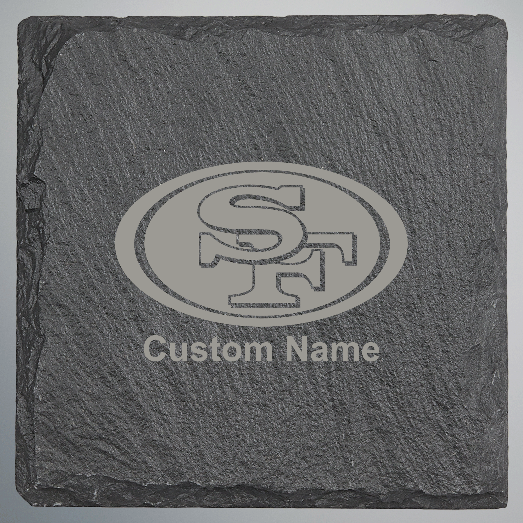 San Francisco 49ers Square Slate Coaster - Set of 4