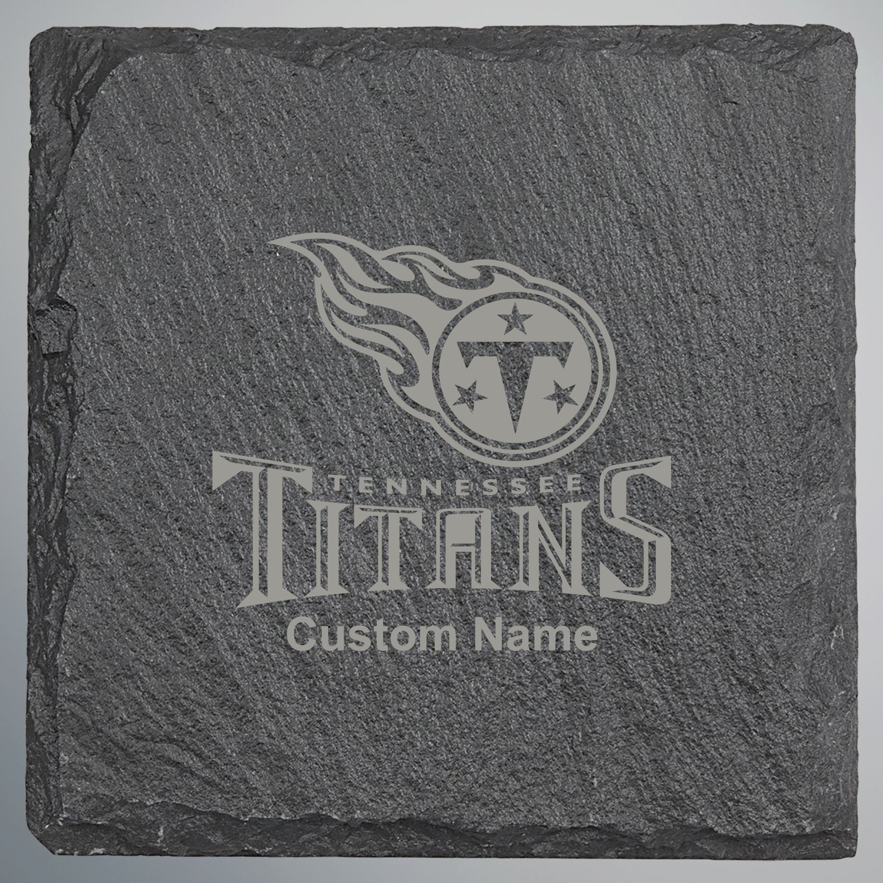 Tennessee Titans Square Slate Coaster - Set of 4