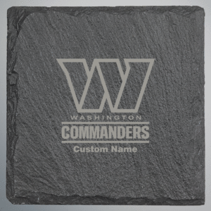 Washington Commanders Square Slate Coaster - Set of 4
