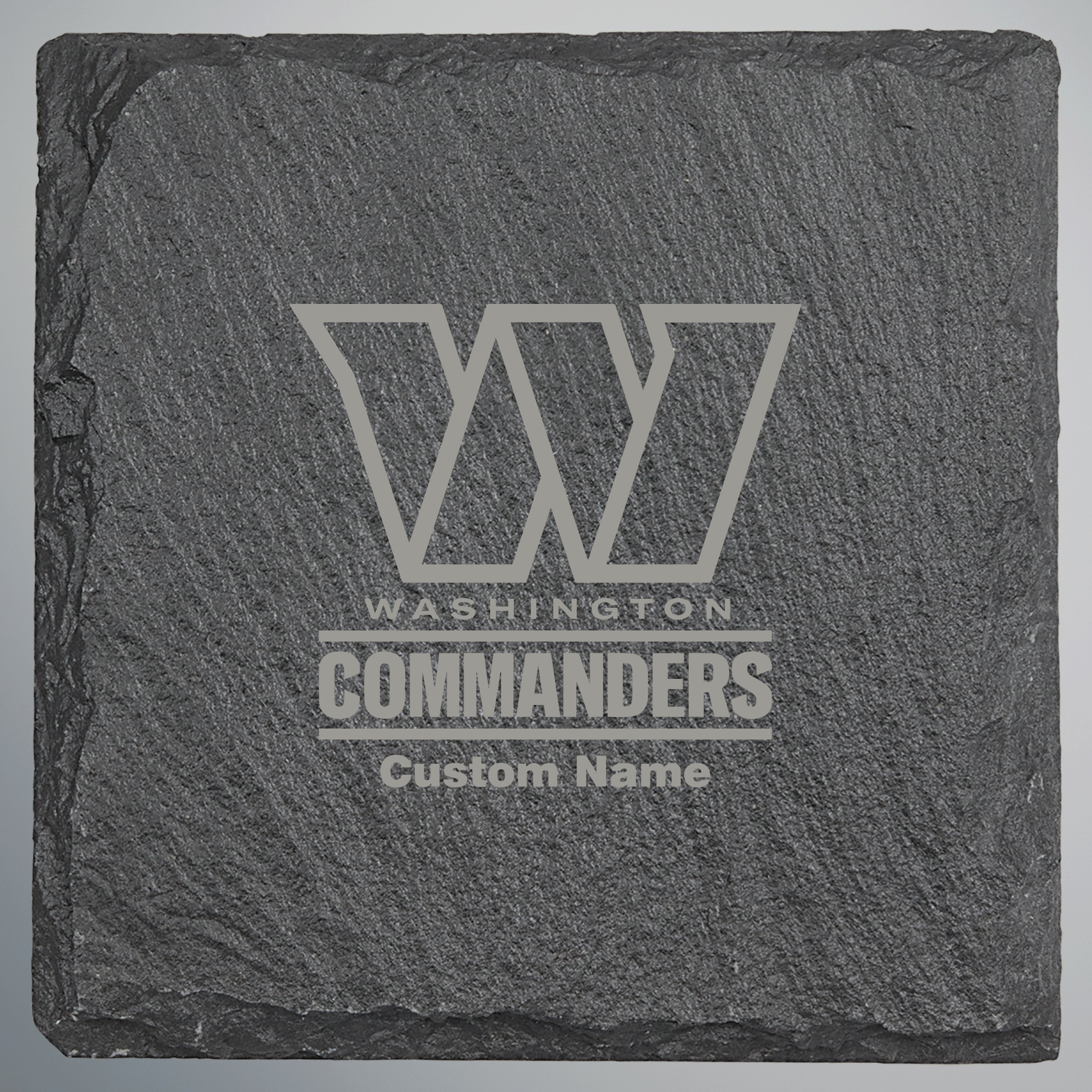 Washington Commanders Square Slate Coaster - Set of 4