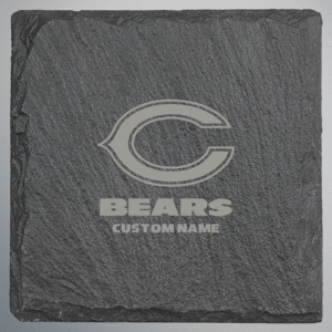 Chicago Bears Square Slate Coaster - Set of 4