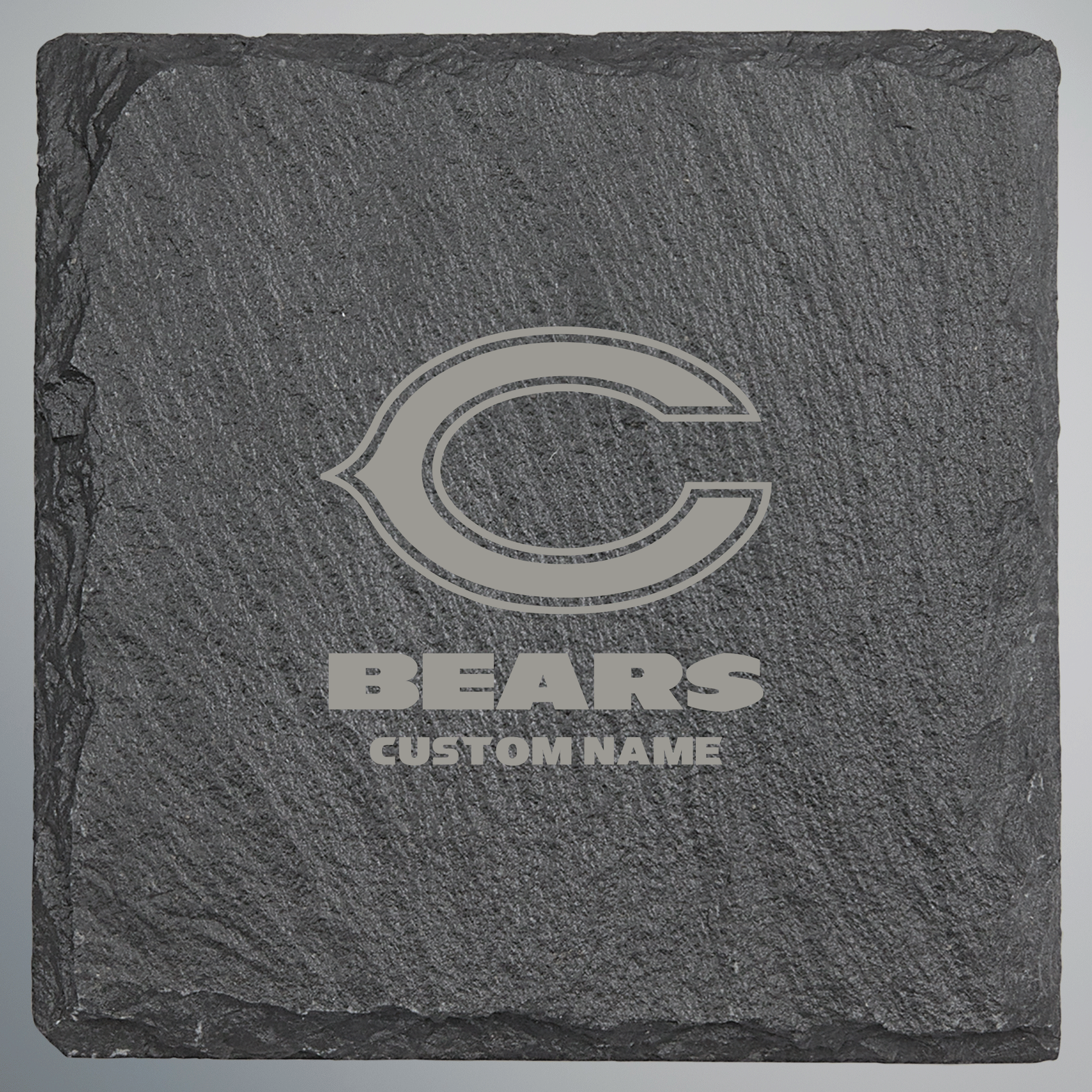 Chicago Bears Square Slate Coaster - Set of 4