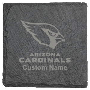 Arizona Cardinals Square Slate Coaster - Set of 4