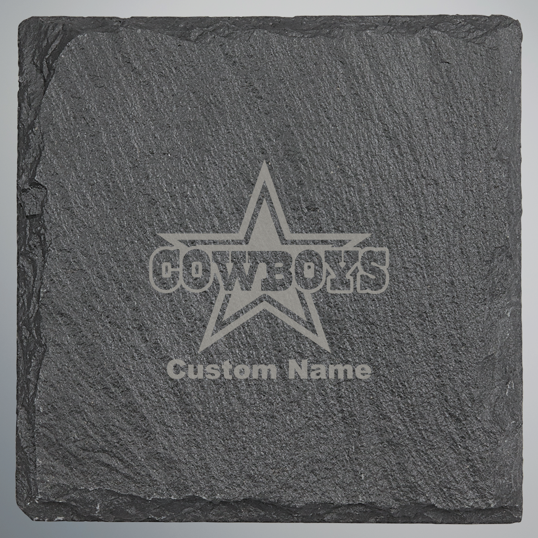 Dallas Cowboys Square Slate Coaster - Set of 4
