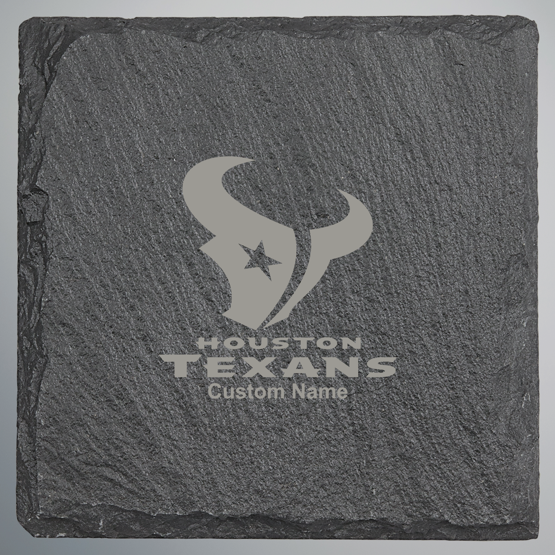 Houston Texans Square Slate Coaster - Set of 4