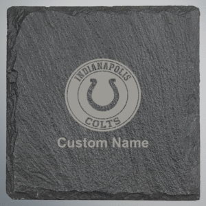 Indianapolis Colts Square Slate Coaster - Set of 4