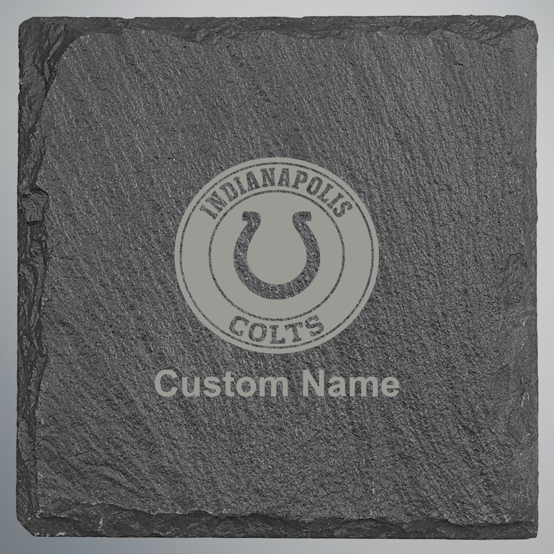 Indianapolis Colts Square Slate Coaster - Set of 4