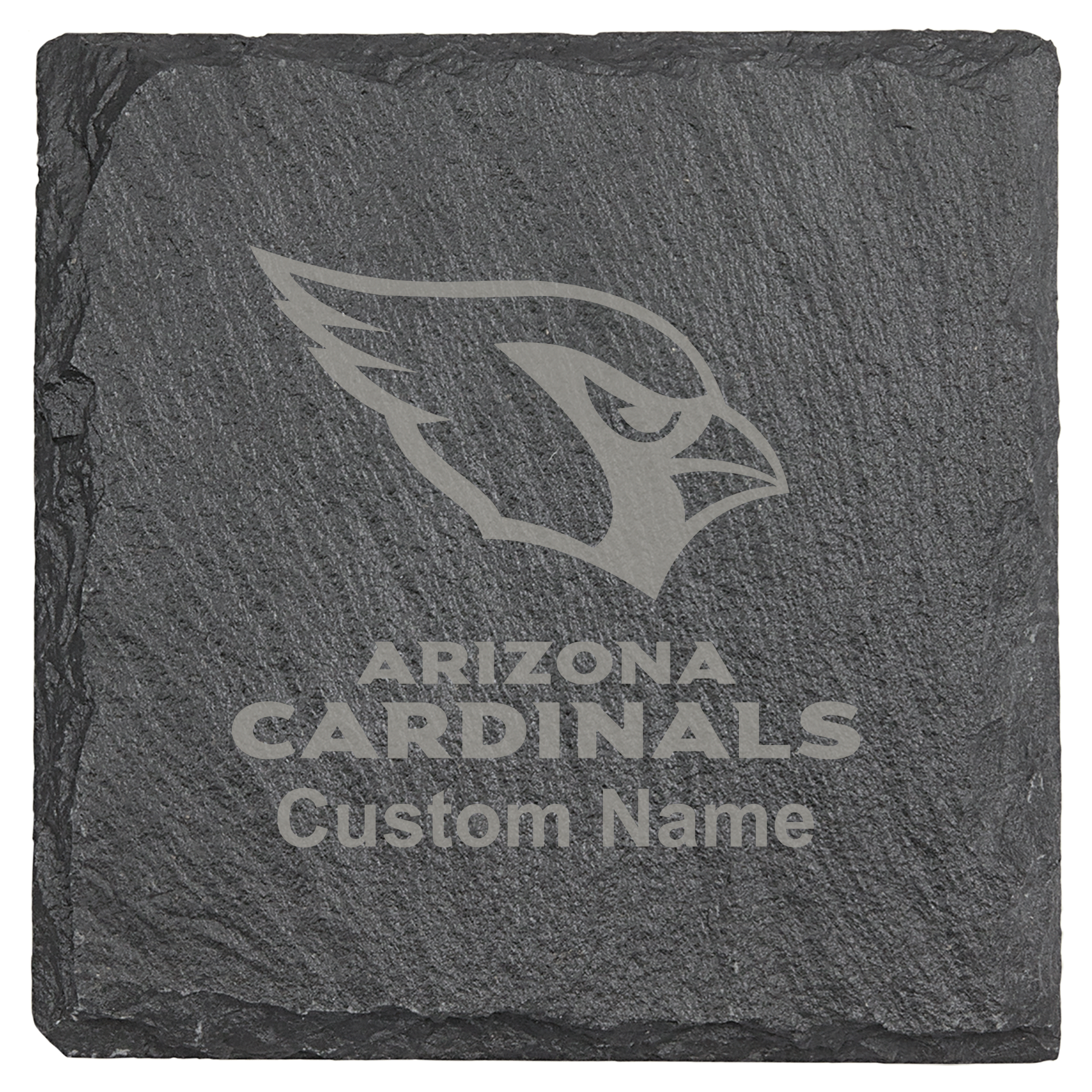 Arizona Cardinals Square Slate Coaster - Set of 4