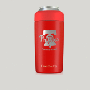 Personalized Philadelphia Phillies Insulated Koozie - Universal Buddy 2.0 by Frost Buddy
