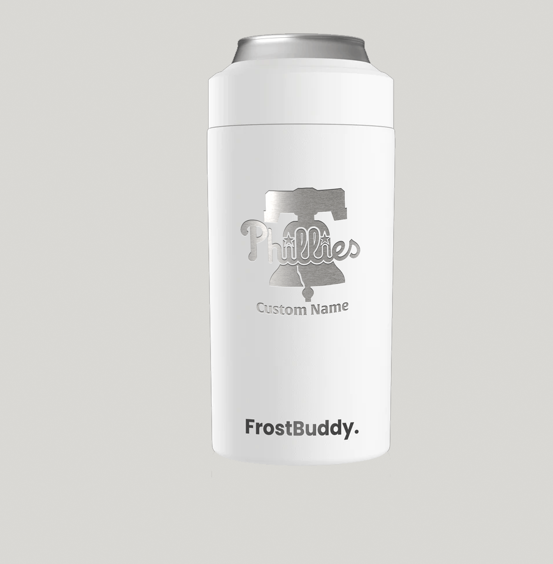Personalized Philadelphia Phillies Insulated Koozie - Universal Buddy 2.0 by Frost Buddy - Image 2