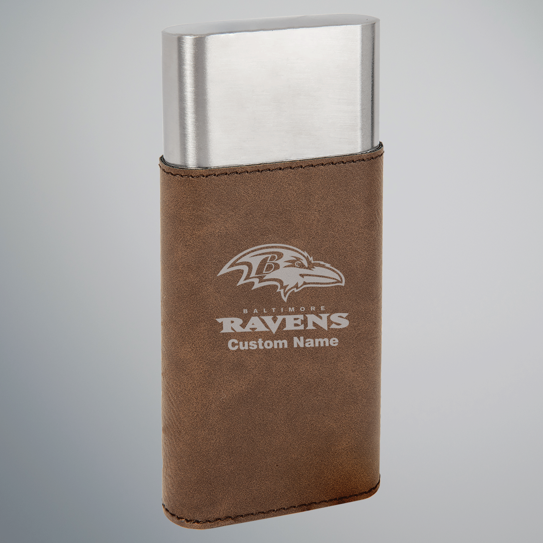Baltimore Ravens Personalized cigar case and cutter