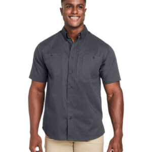 Harriton Men's Advantage IL Short-Sleeve Work Shirt (Artone Public)