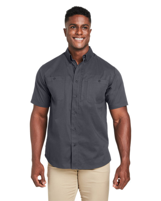 Harriton Men's Advantage IL Short-Sleeve Work Shirt (Artone Public)