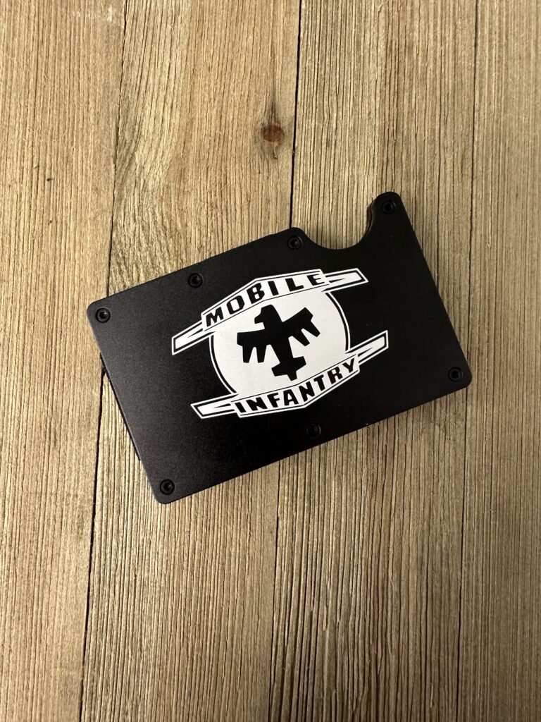 Sample of custom laser engraving services on wood and metal